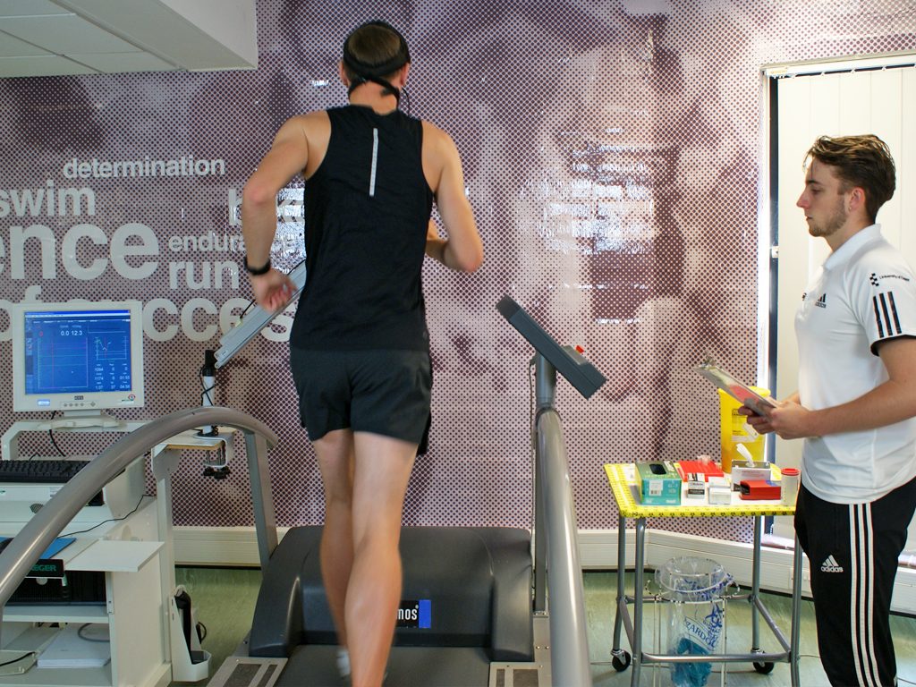 Incremental cycle treadmill test
